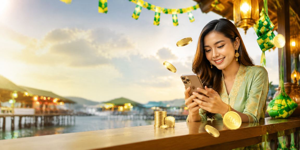 Proses deposit sempena Hari Raya untuk pertaruhan sukan di 331 Malaysia